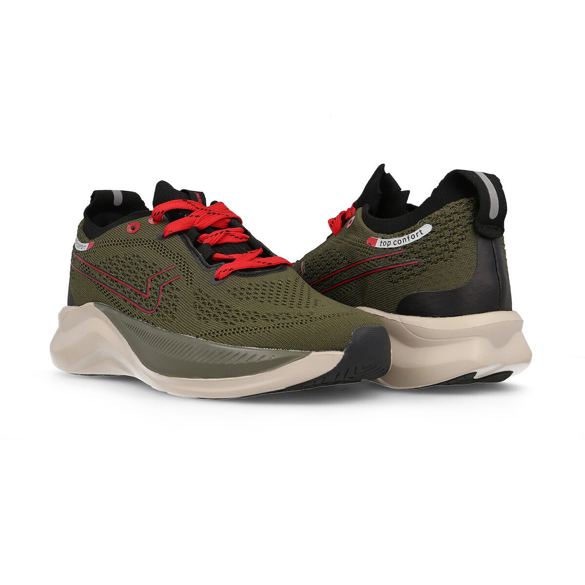 Paredes Ανδρικά Ανατομικά Sneakers Χακί LD 26604