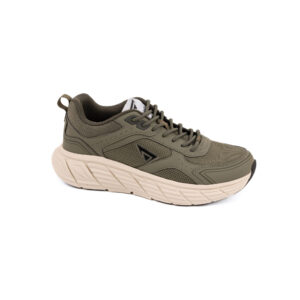 “Level” Ανδρικό Aνατομικό Sneaker Λαδί 3204