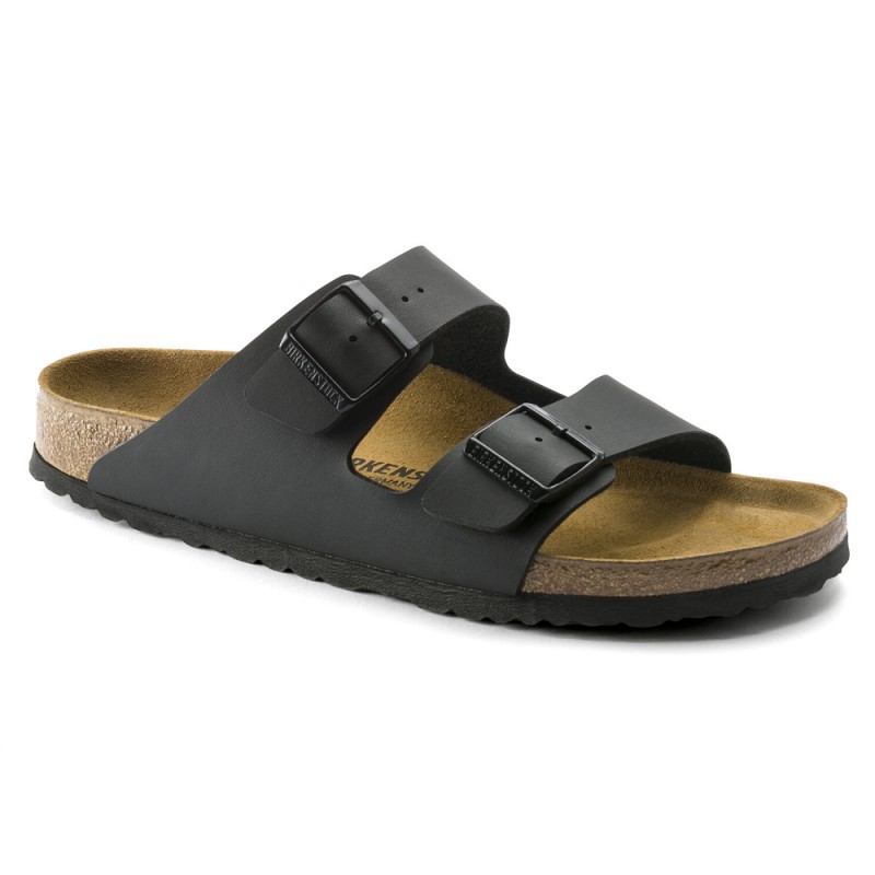 "Birkenstock" 'Arizona' Narrow Παντόφλα, Μαύρο - Image 2