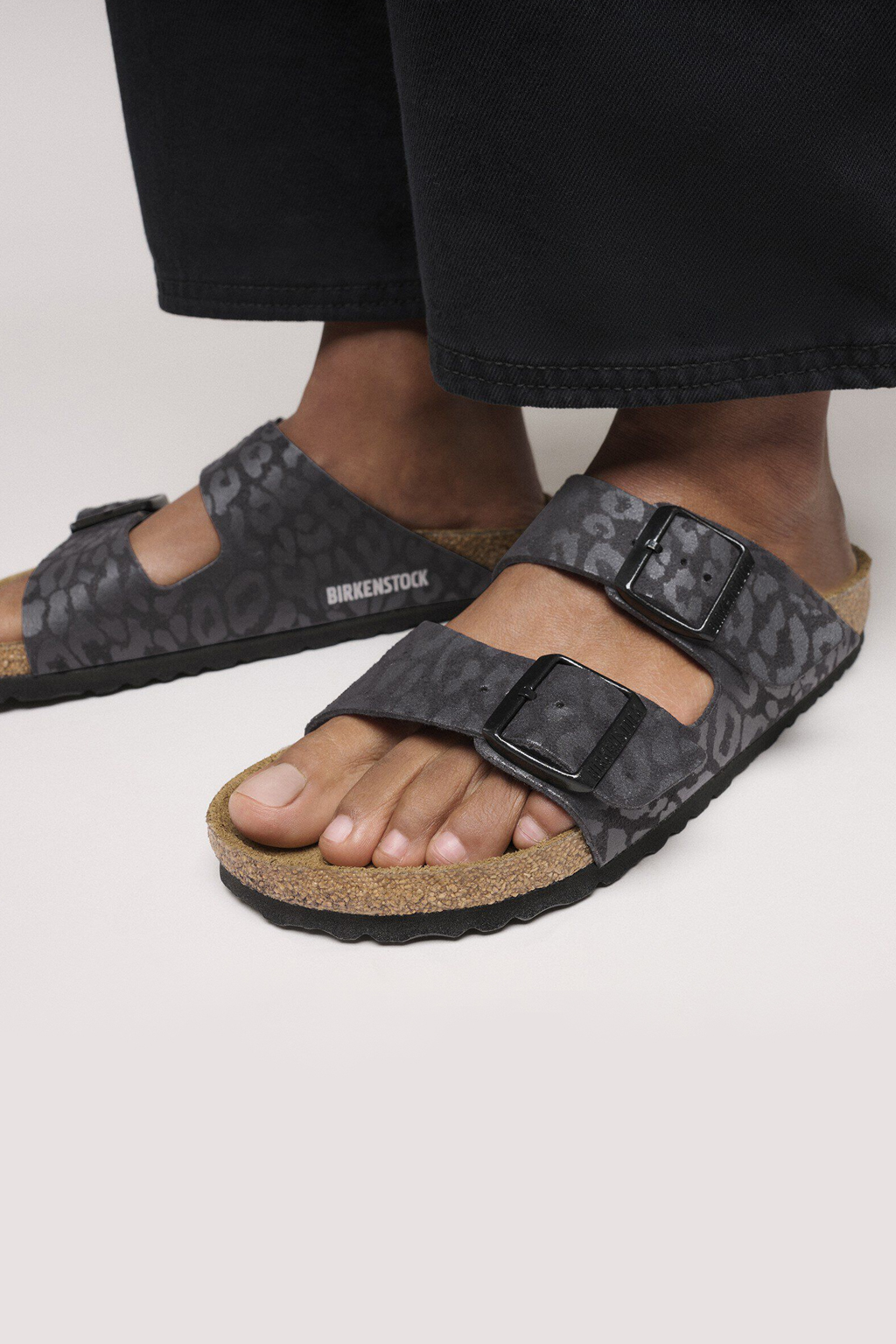 Birkenstock 'Arizona' Σανδάλια Γυναικεία 1030563-Syn Leo Black - Image 4
