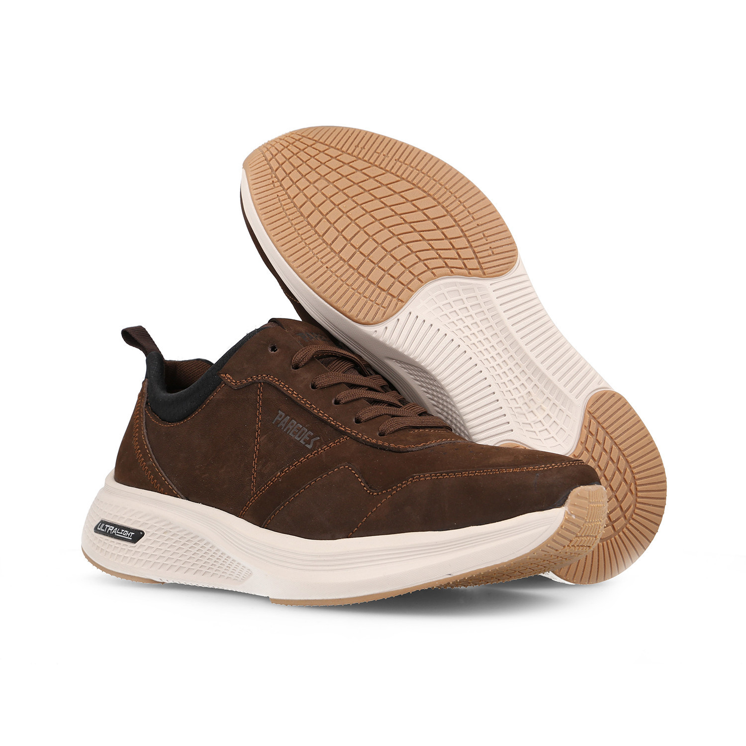 'Paredes' Ανδρικά Casual Sneakers σκούρο καφέ CP 26150 - Image 2