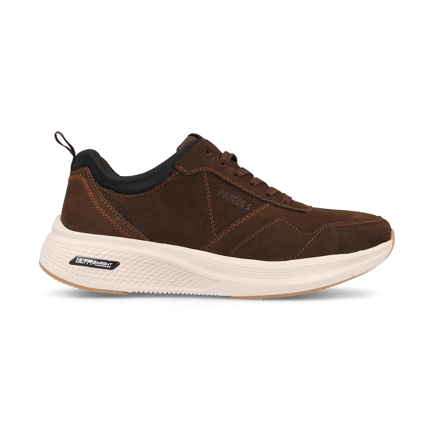 'Paredes' Ανδρικά Casual Sneakers σκούρο καφέ CP 26150 - Image 3